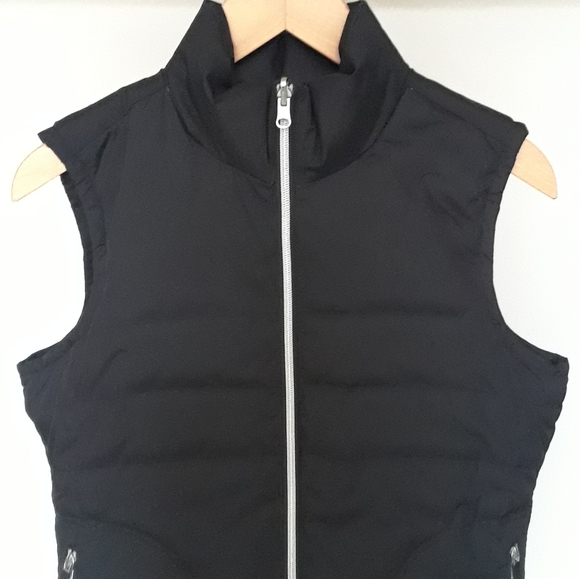 HBC. Reversible Down Puffer Vest Jacket. Black. Small - Picture 6 of 15